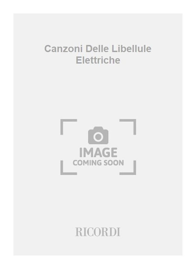 Canzoni Delle Libellule Elettriche